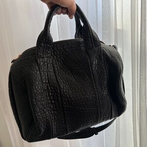 Alexander Wang Rocco Satchel (Rose Gold)